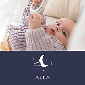 Faire-part de naissance bleu céleste (4 pages) bleu marine Faire-part de naissance bleu céleste (4 pages) bleu marine