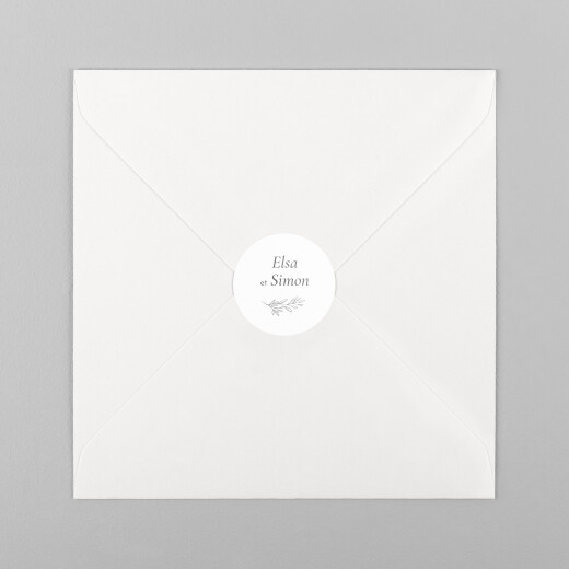 Etiquette pour vos enveloppes de mariage, à personnaliser en ligne