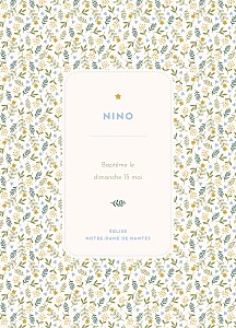 Couverture livret de messe classique sweet liberty beige Couverture livret de messe classique sweet liberty beige