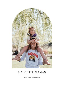 Affichette photo arche blanc Affichette photo arche blanc