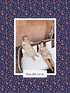 Affiche motifs flora nuit Affiche motifs flora nuit