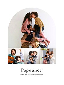 Affiche blanc arche multi photo blanc Affiche blanc arche multi photo blanc
