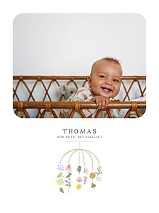 Affichette photo petit mobile printemps Affichette photo petit mobile printemps