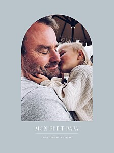 Affichette bleu arche bleu Affichette bleu arche bleu