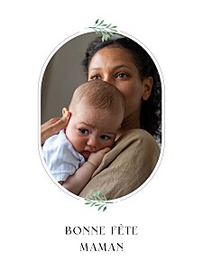 Affiche blanc graphique végétal blanc Affiche blanc graphique végétal blanc