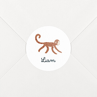 Sticker de naissance pour enveloppe Petite Oie - Happy Corner