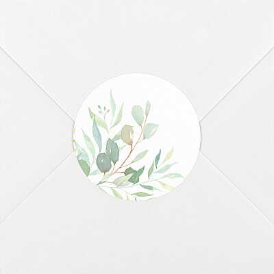 Stickers pour enveloppes mariage Stickers doré - Non personnalisable -  Rosemood